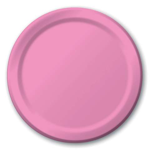 Classic Pink Lunch Plates - Click Image to Close